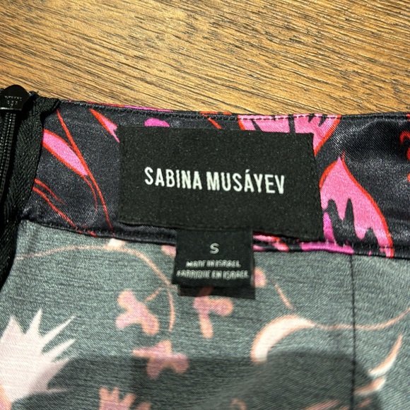 Sabina Misayev patterned fringe skirt. Worn once. - Picture 5 of 8